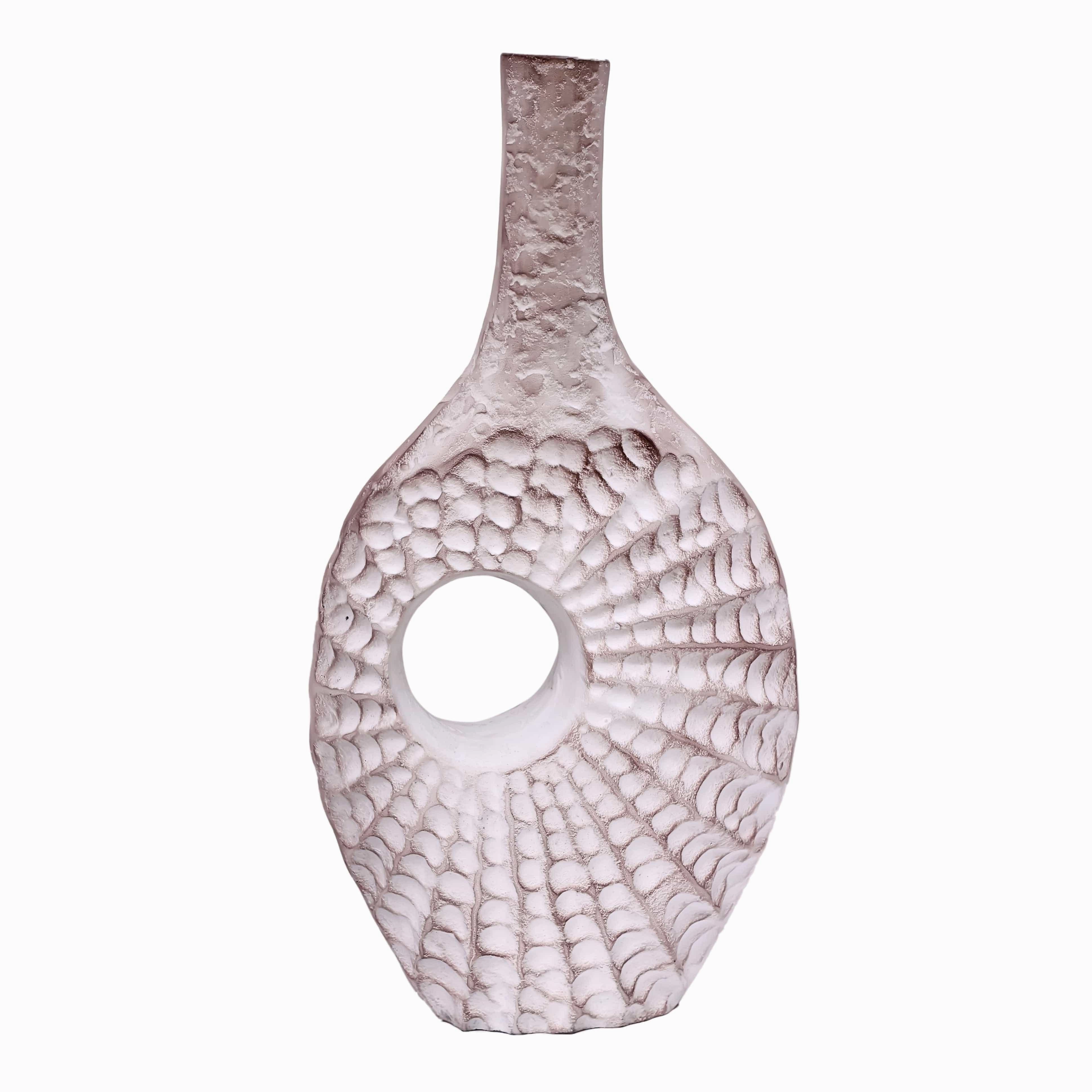 Seashell Serenity Vase - Dirty Pink Large