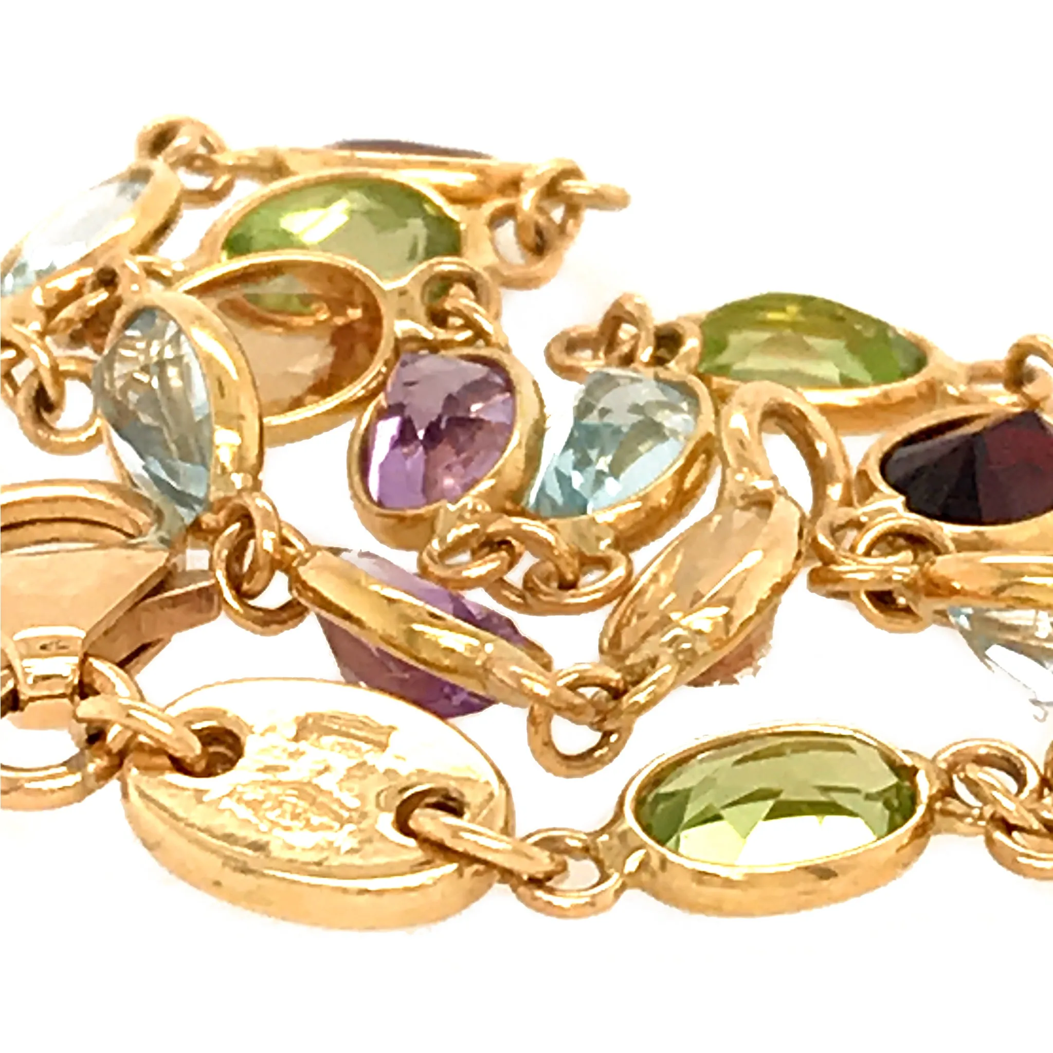 Semi Precious Candy Bracelet in 18k Gold