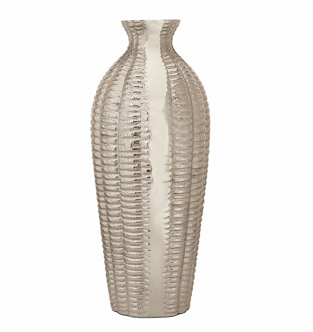 Serene Metallica Vase Silver