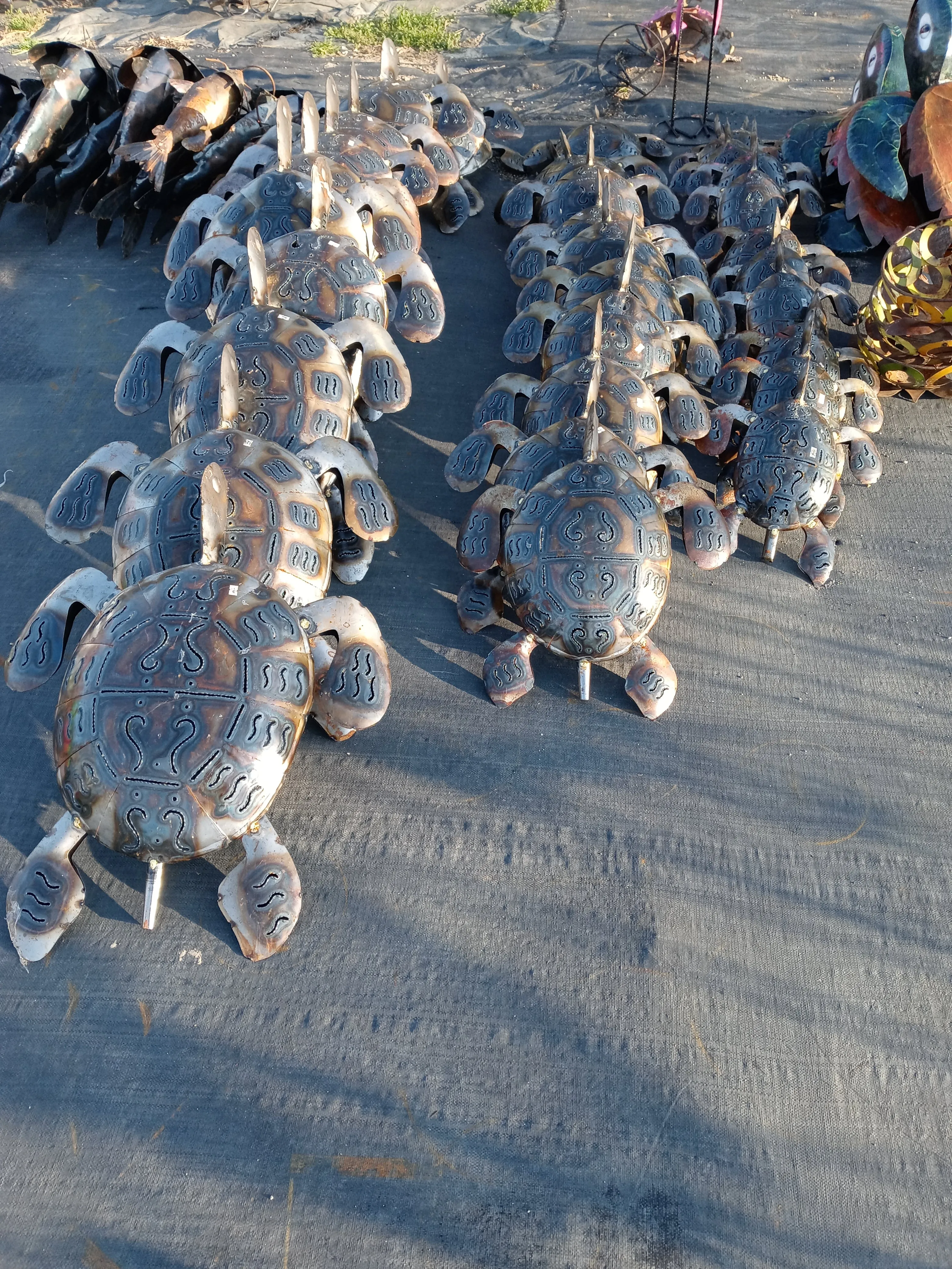 Set of 3 Sea Turtles Plasma Cut