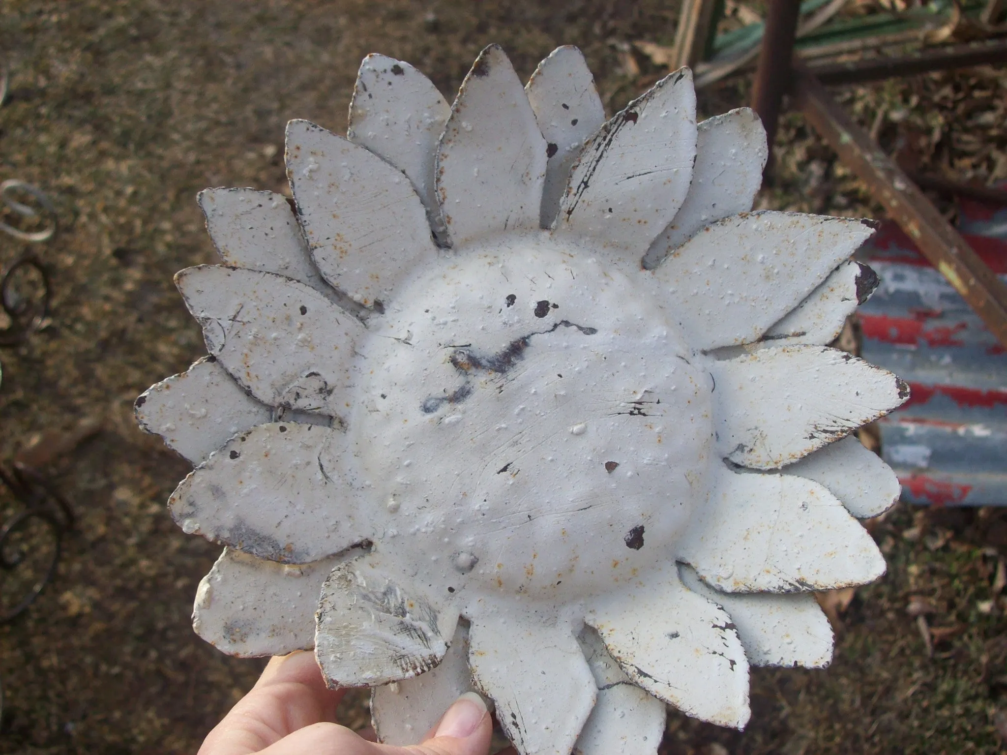 SET OF 3 SUN FLOWER dried flower branch  