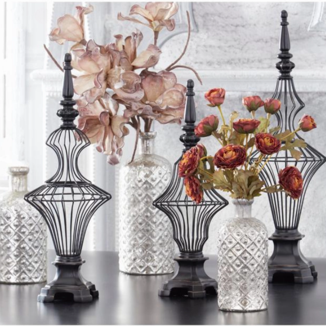 Set/3 Eva Triple Bloom Stems