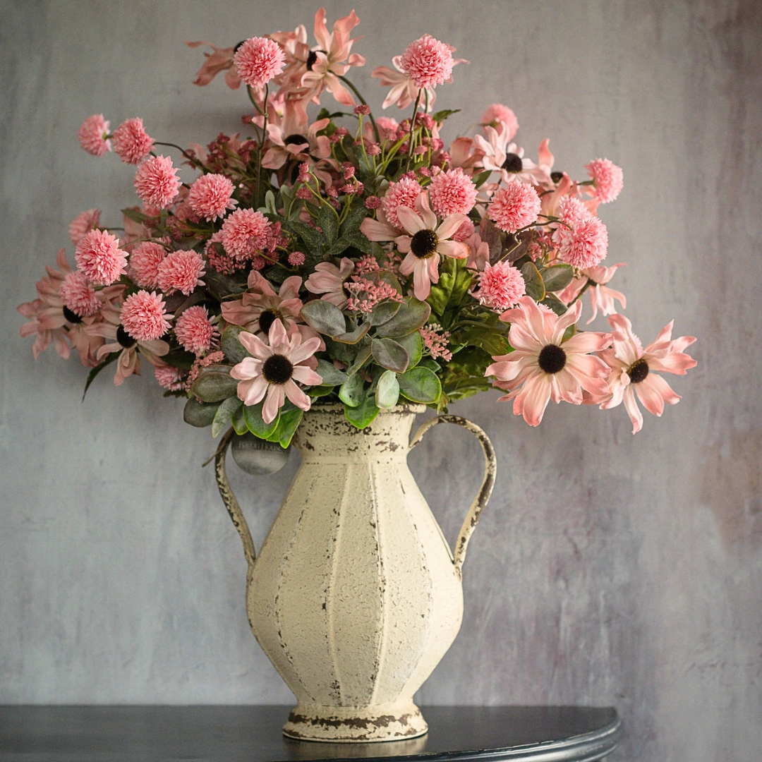 Set/3 Shaded Pink Black-Eyed Susans