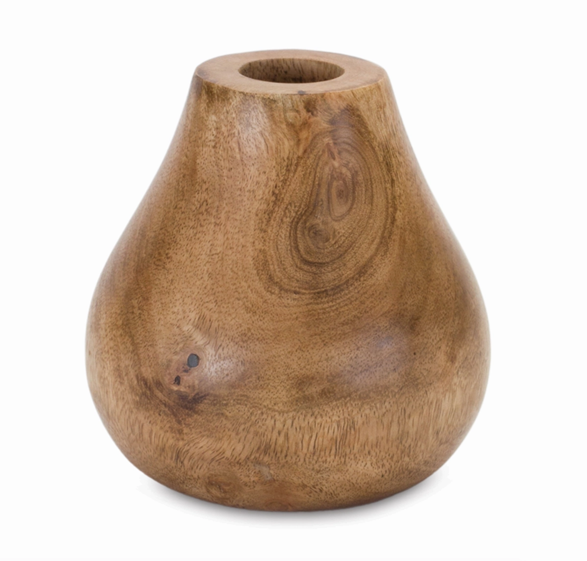 Set/3 Wood Bud Vases