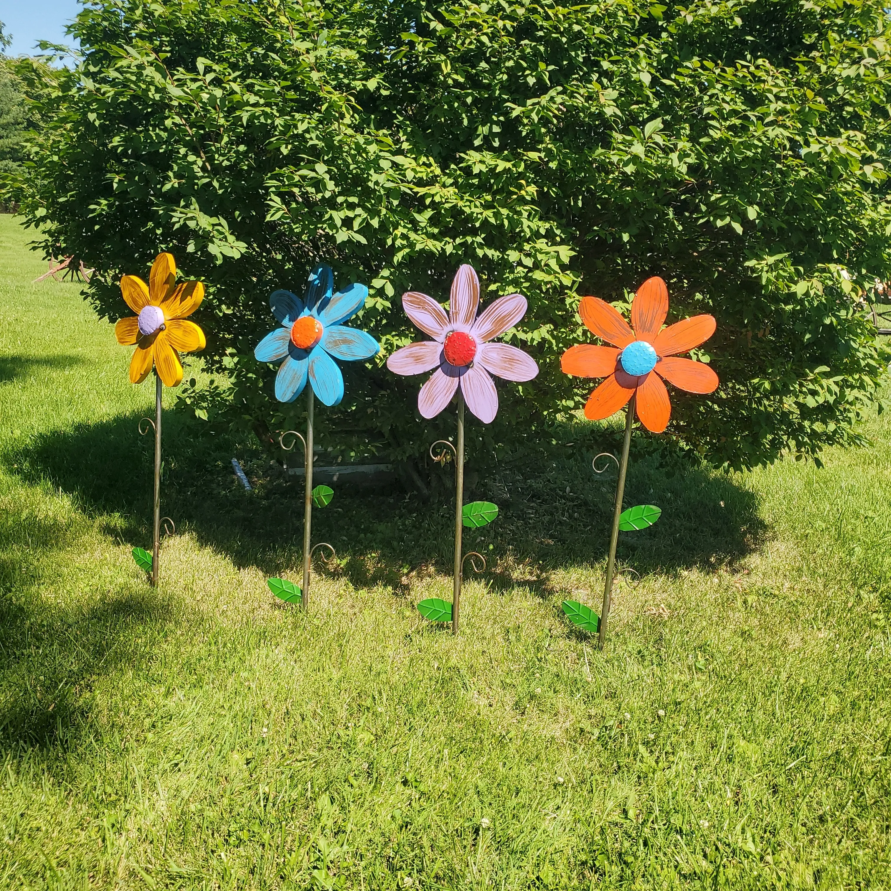 Sheet Metal Flower dried flower branch  