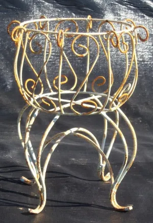 SHORT PLANTER FRENCH dried flower branch  