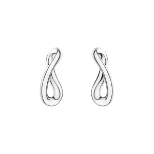 Silver Infinity Earrings