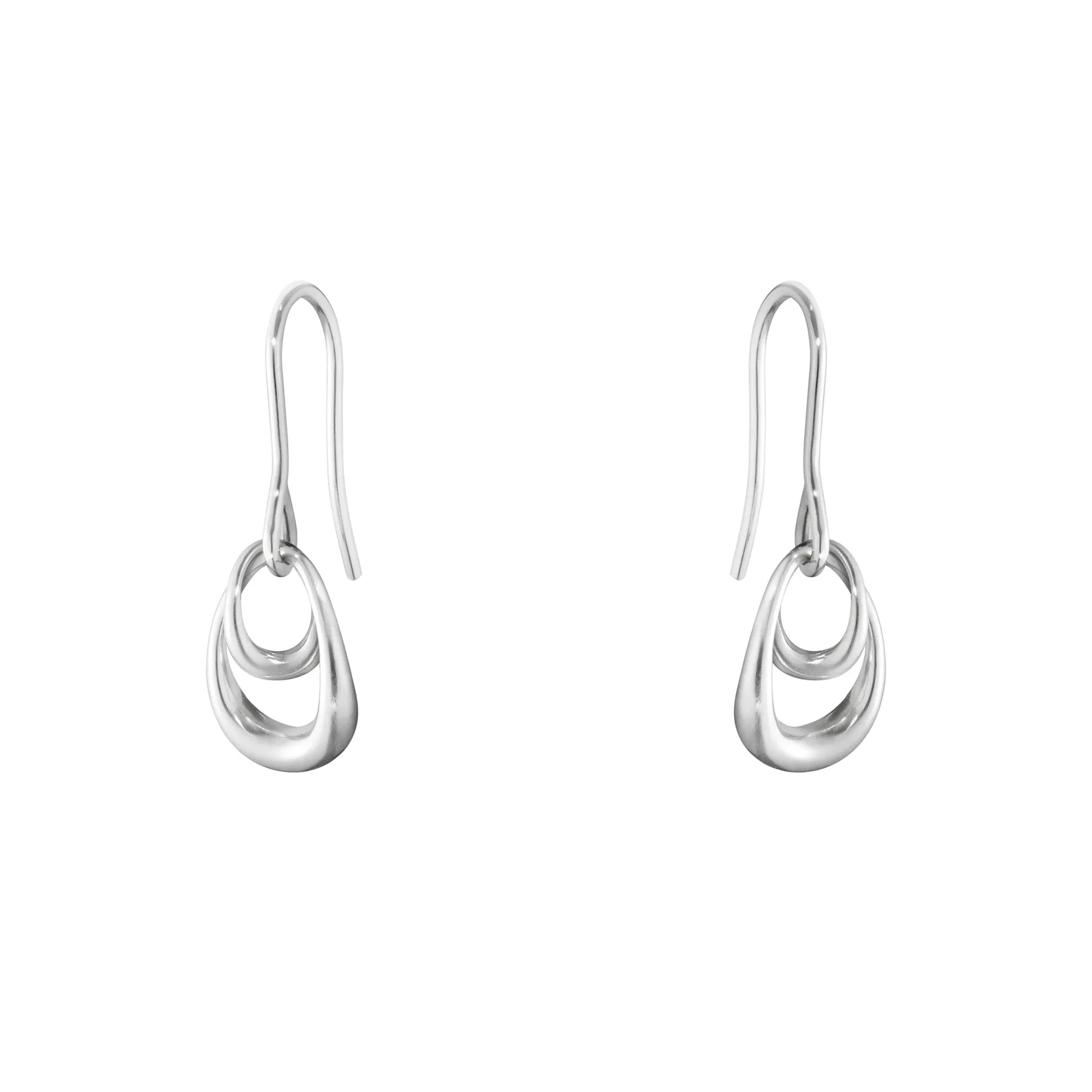 Silver Offspring Drop Earrings