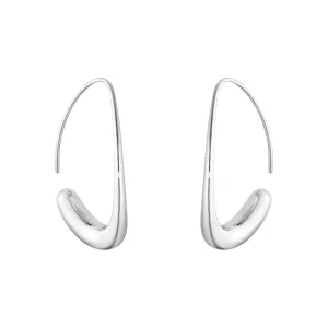 Silver Offspring Hoop Earrings