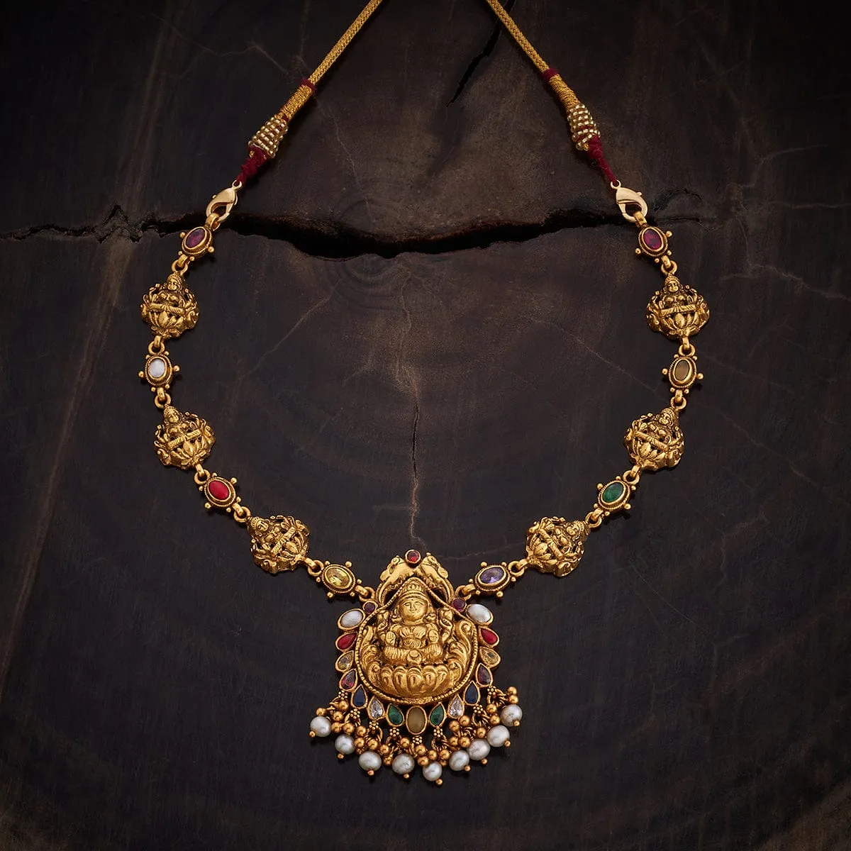 Silver Temple Necklace 145428
