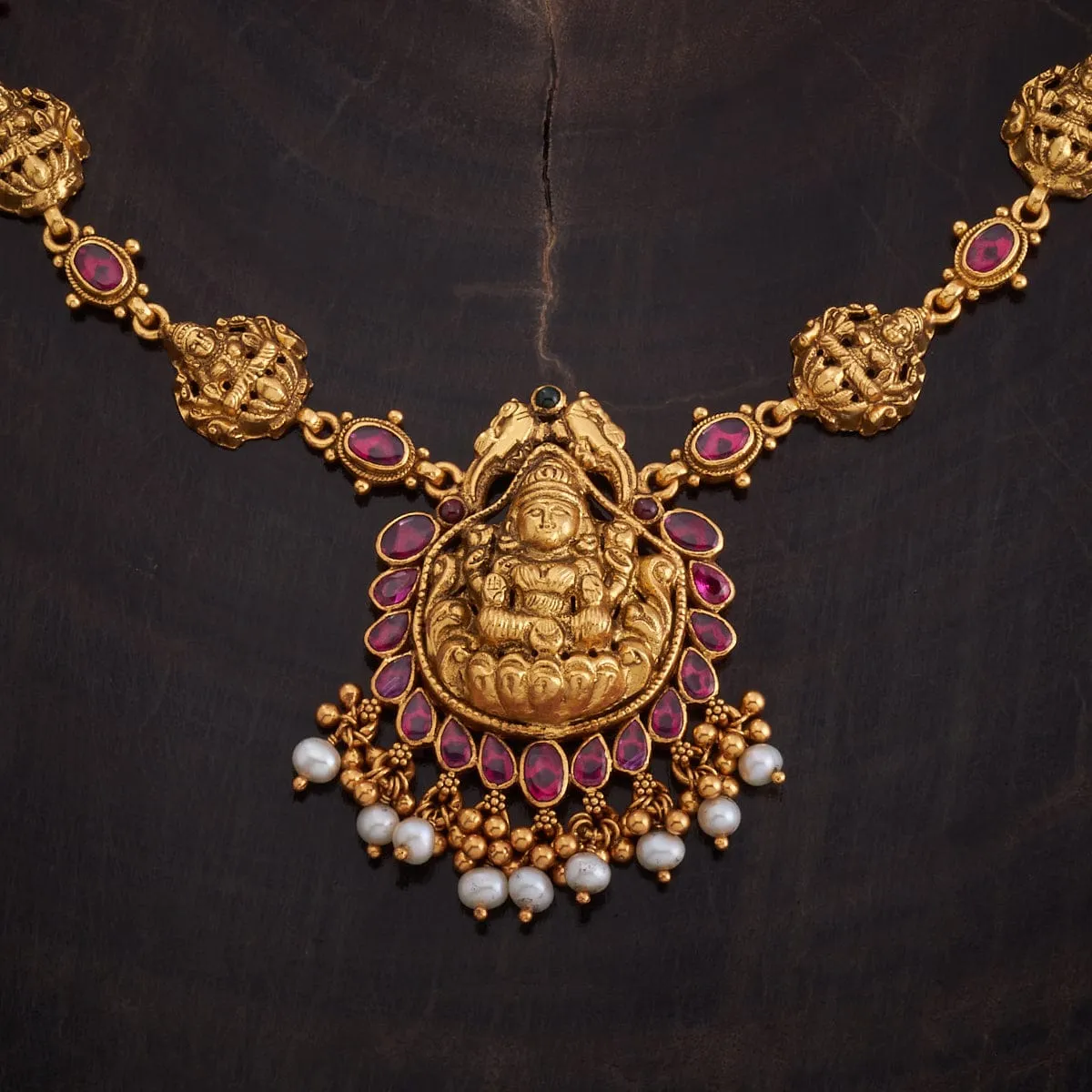 Silver Temple Necklace 145428