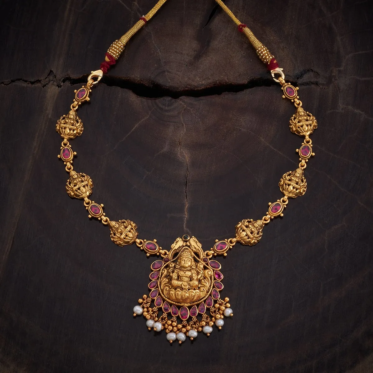 Silver Temple Necklace 145428