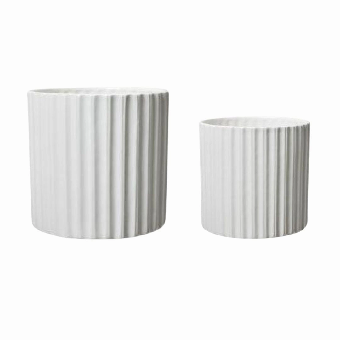 Simone Pot White