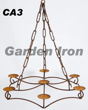 Simple Chandlier dried flower branch  