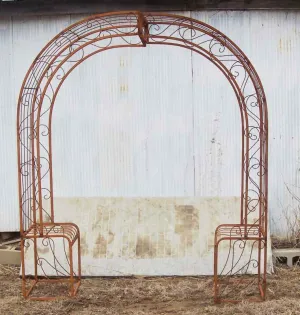 Single Seat Tube Arch dried flower branch  