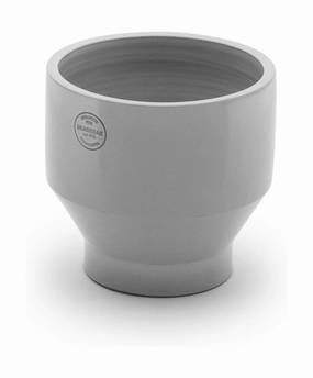 Skagerak Edge Flowerpot ?25 Cm, Light Grey dried green plant  