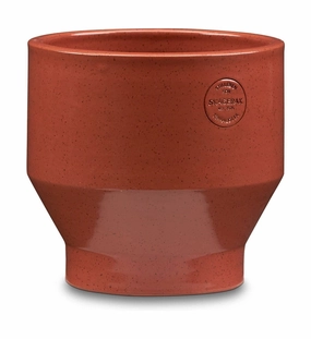 Skagerak Edge Flowerpot ?25 Cm, Terracotta dried green plant  