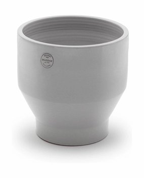 Skagerak Edge Flowerpot ?35 Cm, Light Grey dried green plant  