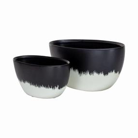 Skyline - Short Vases (Set of 2) mini ornamental plant  