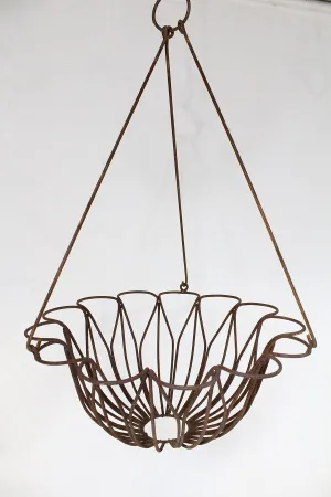 Sm & Lg. Hanging Baskets dried flower branch  