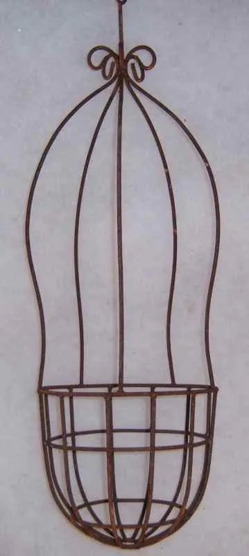 Small Hanging Balloon Basket dried flower branch  