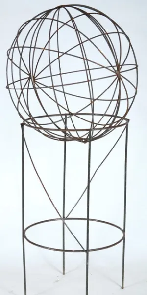 Small Tower w/ Sphear dried flower branch  