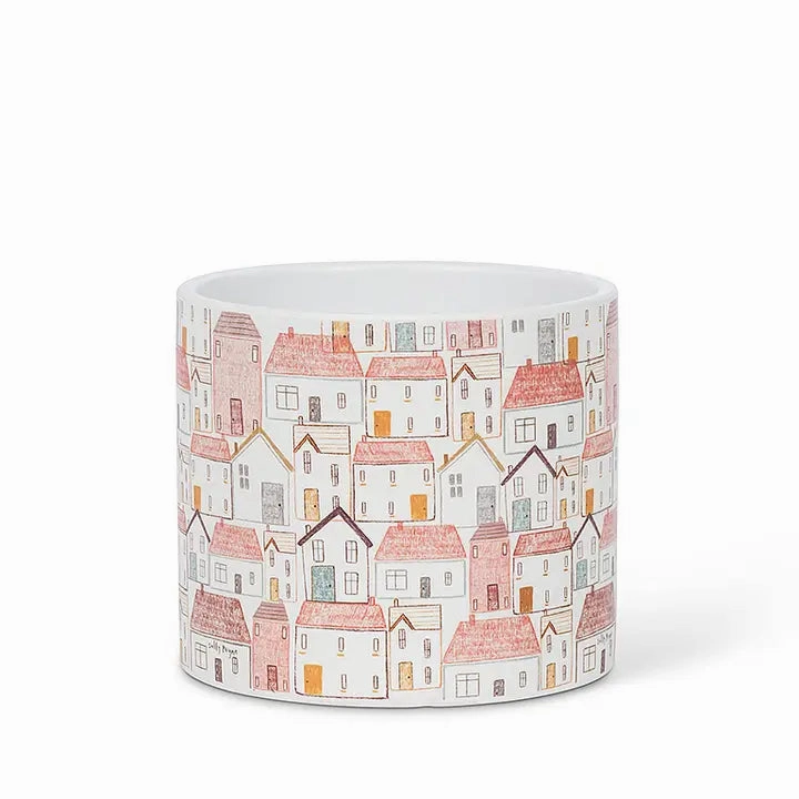 Small Pastel Village Planter plant seeds  