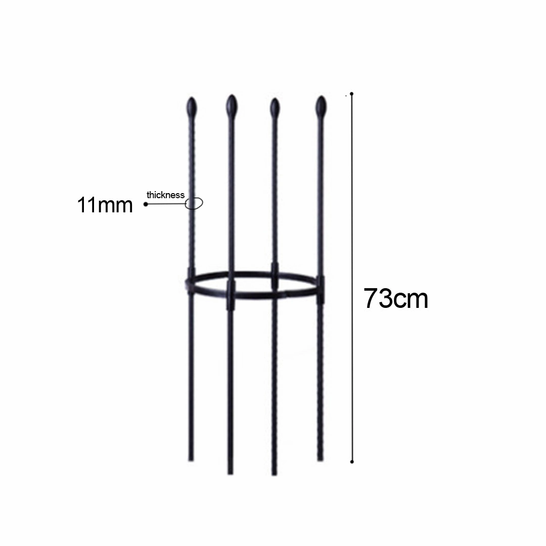 SOGA 2X 73cm 4-Bar Plant Frame Stand Trellis Vegetable Flower Herbs Outdoor Vine Support Garden Rack PLANTTUBE73X2