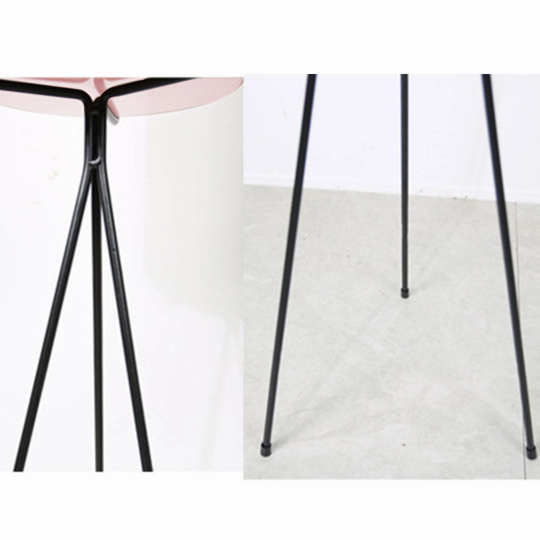 SOGA 4X 80cm Tripod Flower Pot Plant Stand with Pink Flowerpot Holder Rack Indoor Display FPOTH82PNKX4