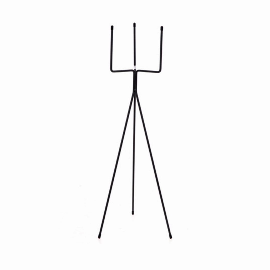 SOGA 4X 80cm Tripod Flower Pot Plant Stand with White Flowerpot Holder Rack Indoor Display FPOTH82WHTX4
