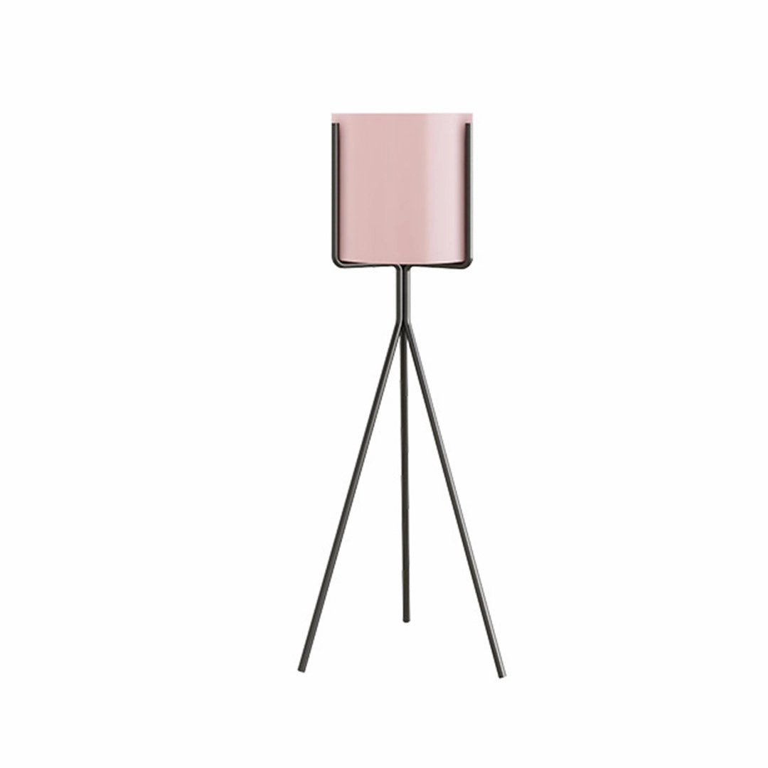 SOGA 70cm Tripod Flower Pot Plant Stand with Pink Flowerpot Holder Rack Indoor Display FPOTH72PNK cactus succulent plant  
