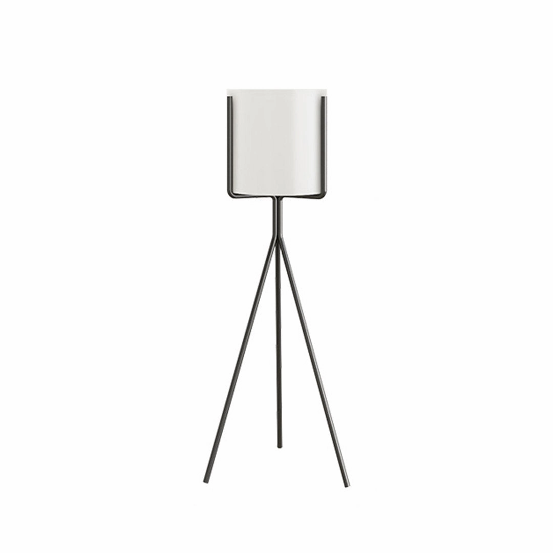 SOGA 70cm Tripod Flower Pot Plant Stand with White Flowerpot Holder Rack Indoor Display FPOTH70WHT cactus succulent plant  