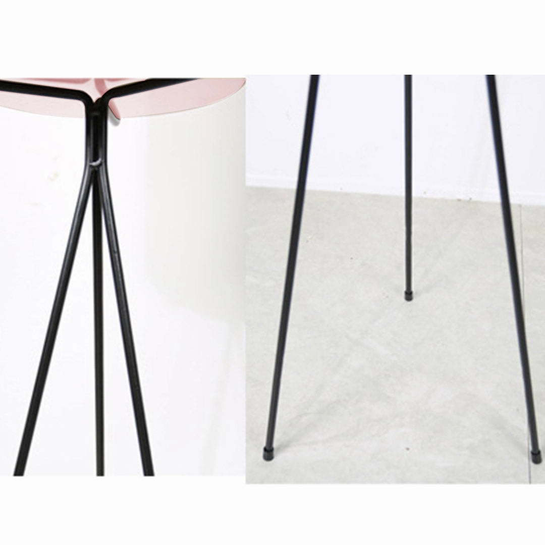 SOGA 80cm Tripod Flower Pot Plant Stand with Pink Flowerpot Holder Rack Indoor Display FPOTH82PNK