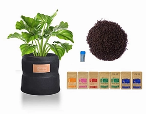 Soilless Gardening Grow Bag Combo 1 (Growbag, Growmix, Seeds and Nutrients) classic flowerpot  