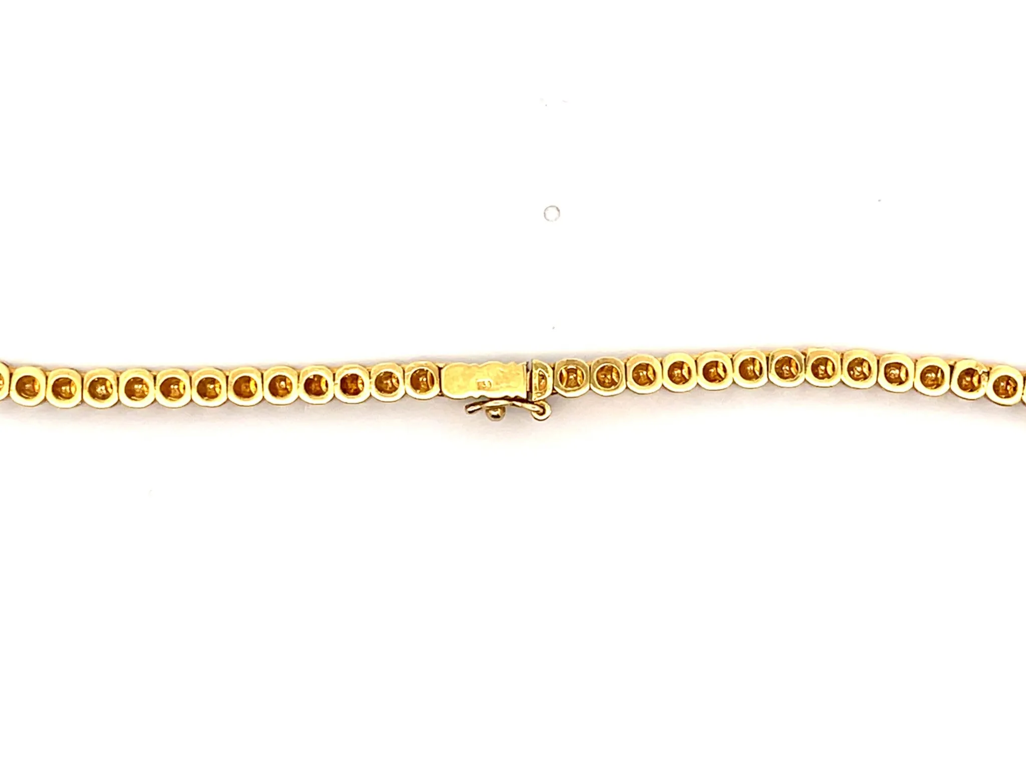 Solid 18K Gold Diamond Chain