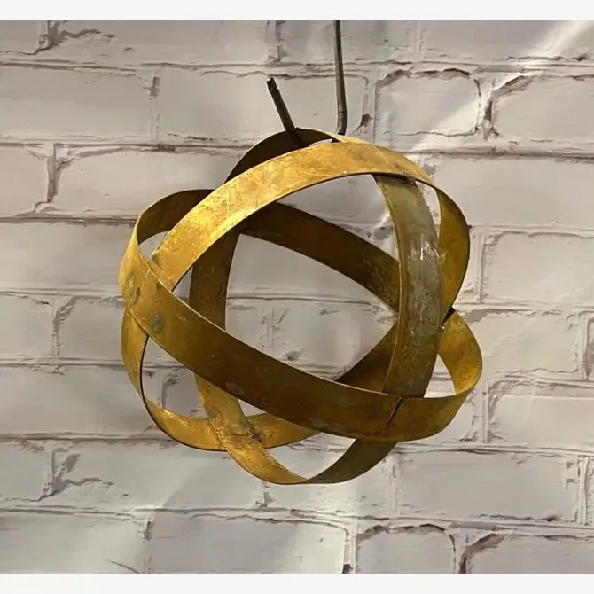 Solid Strap Steel Iron Spheres Set of 4