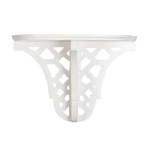 Solid Wood Fretwork Bracket dried flowers  