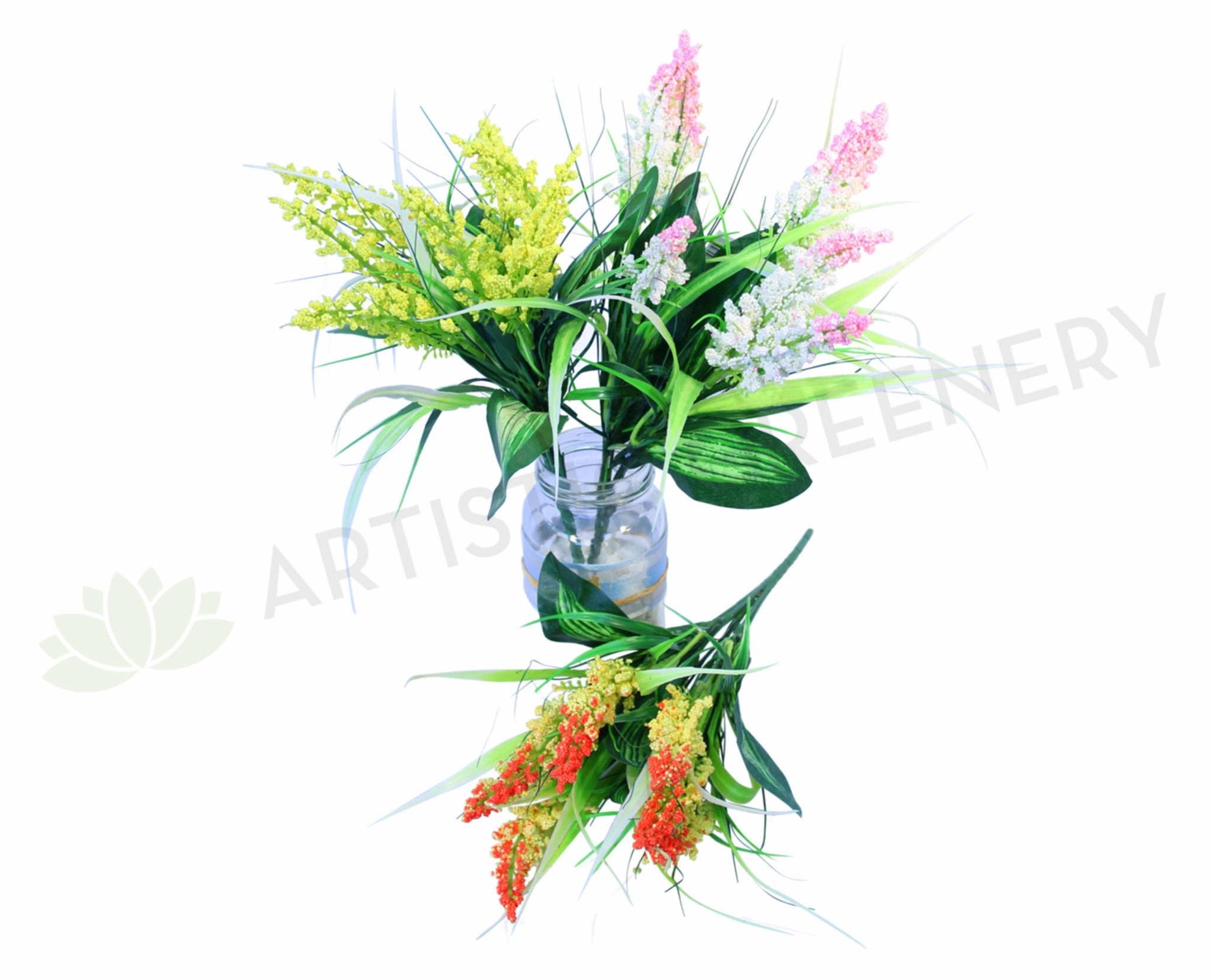 SP0001 Celosia Bunch 30cm 3 Colours xl flower pot  