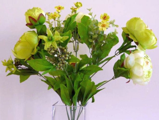 SP0013 Peony Bunch 55cm 6 Colours