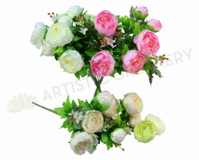 SP0013 Peony Bunch 55cm 6 Colours indoor houseplants  