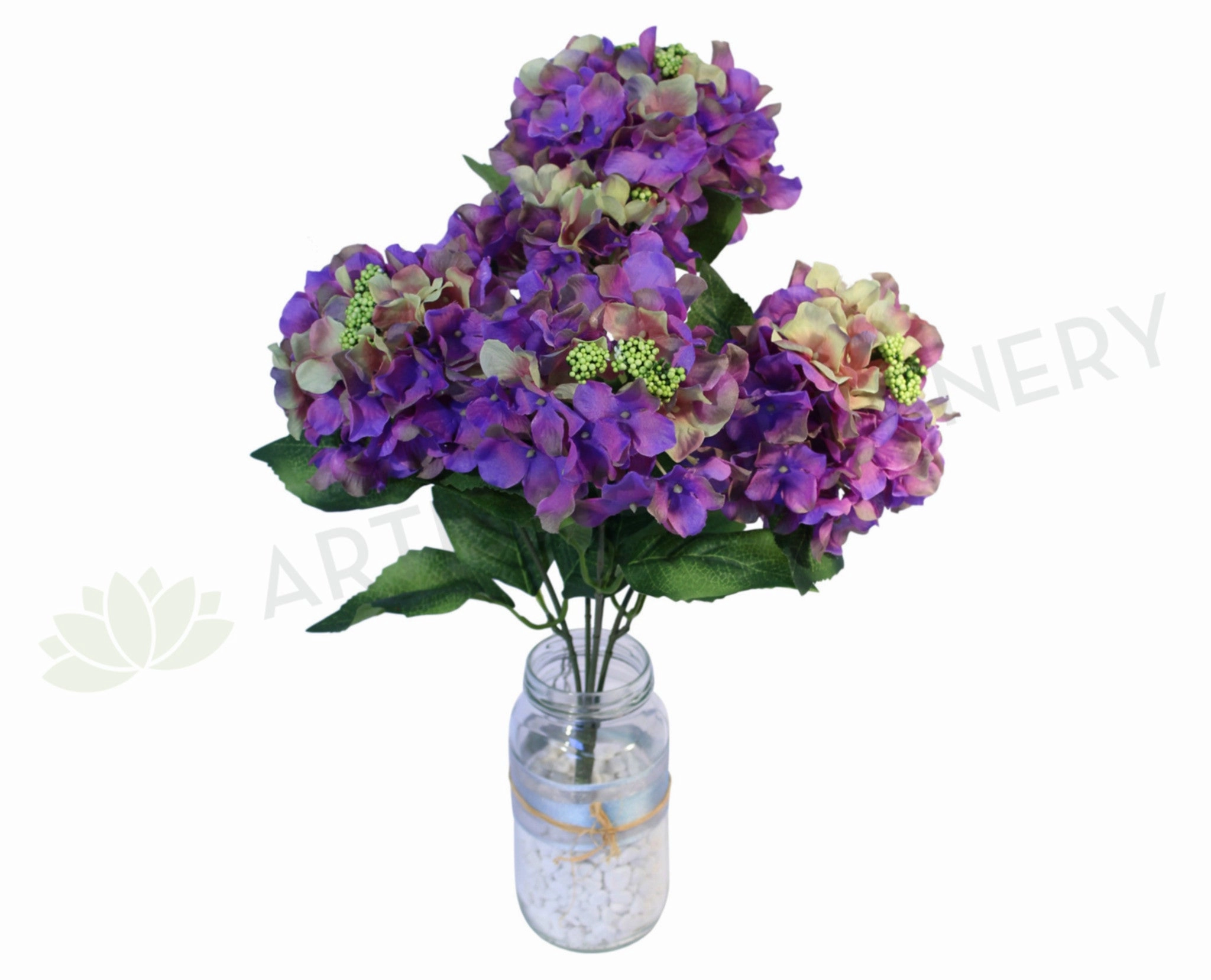 SP0033 Hydrangea Bunch 42cm 5 Colours