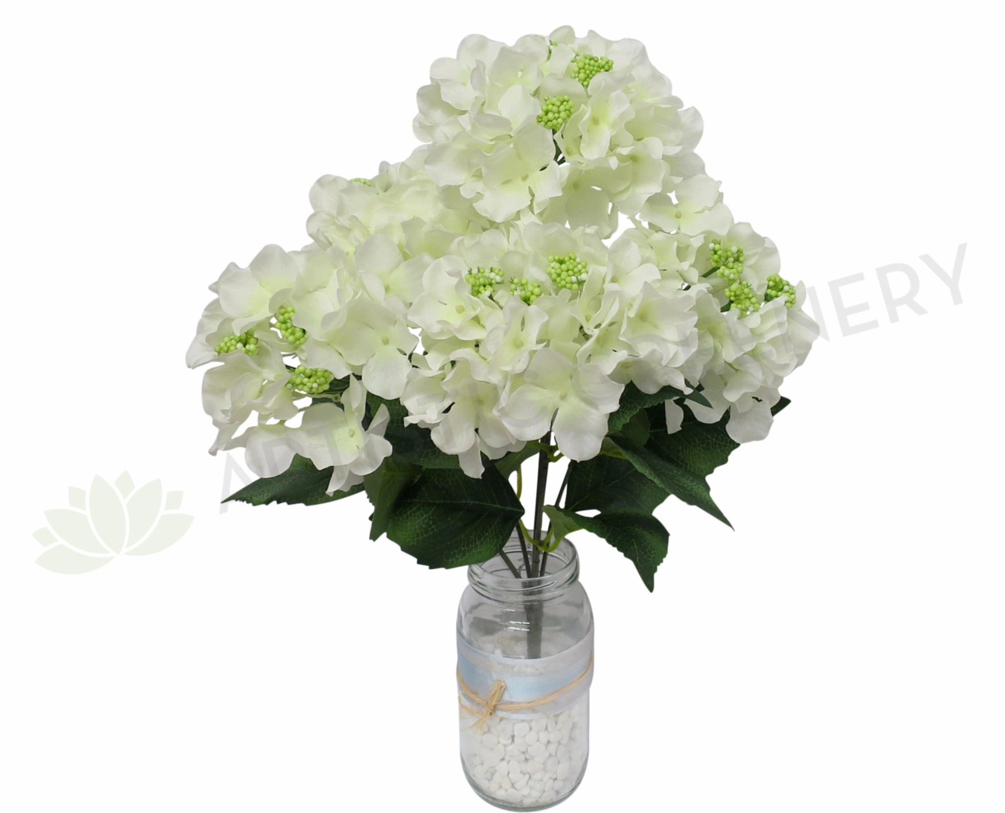 SP0033 Hydrangea Bunch 42cm 5 Colours