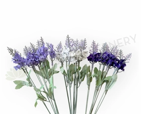 SP0048-S93 Lavender Bunch 32cm Lilac / White / Purple (Clearance Stock) indoor houseplants  