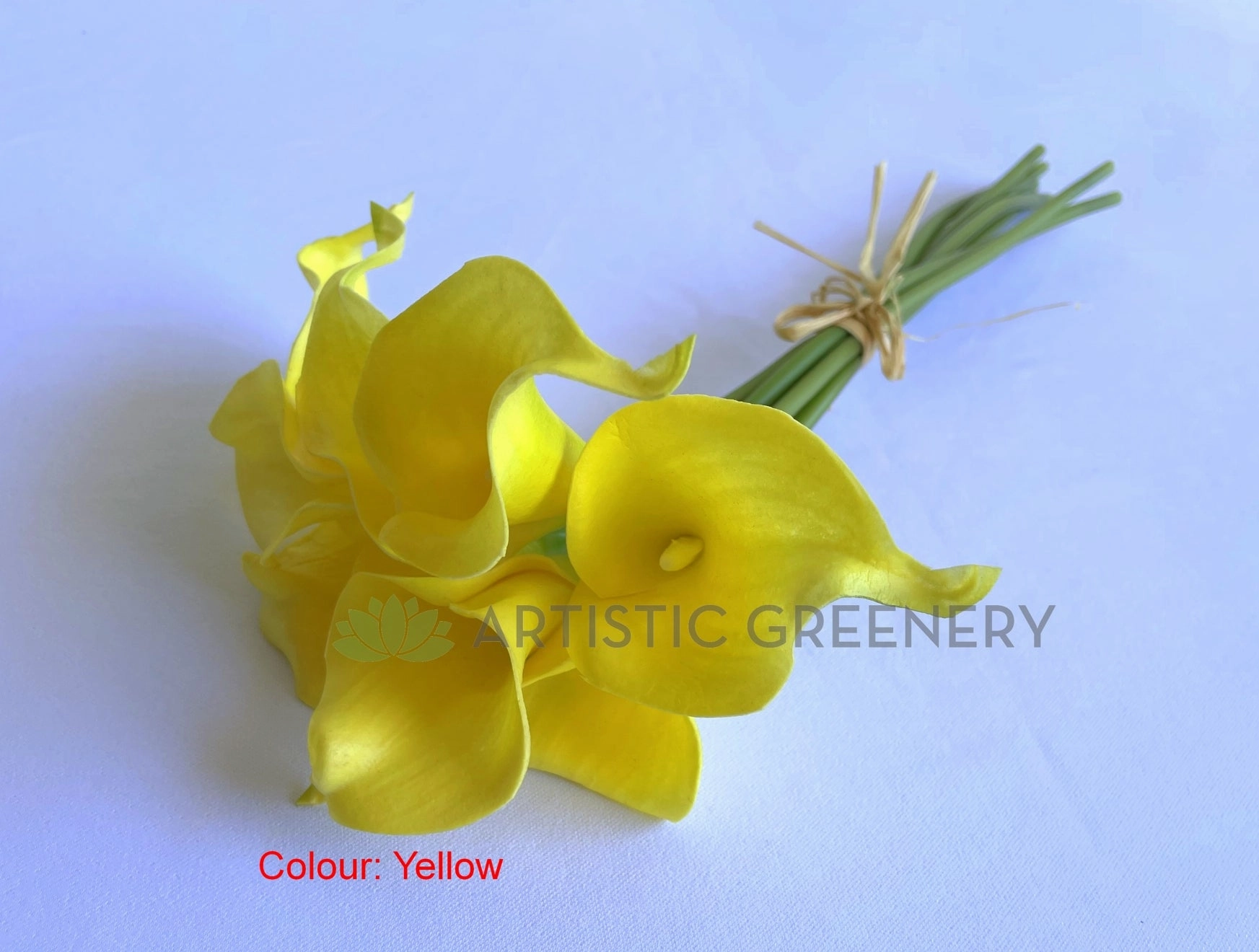 SP0065 Arum Lily / Calla Lily Bunch Real Touch 36cm 4 Colours