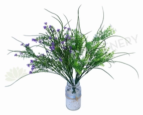 SP0082 Wild Flower Bush 40cm Purple / White xl flower pot  
