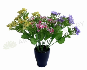 SP0106N "Forget me not" Flower Bunch 30cm 3 Colours xl flower pot  