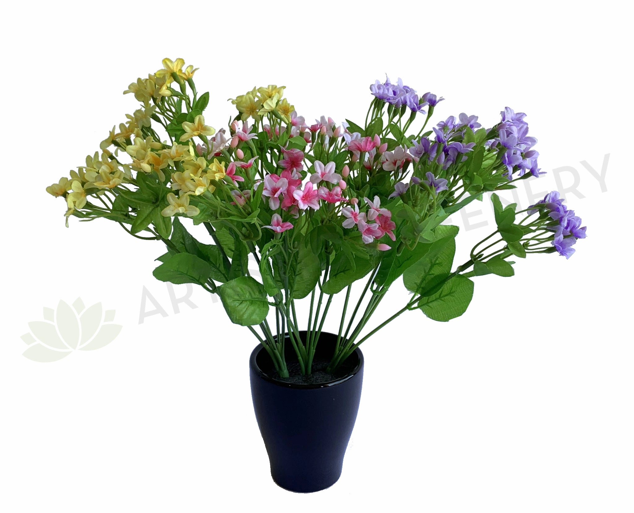 SP0106N "Forget me not" Flower Bunch 30cm 3 Colours xl flower pot  