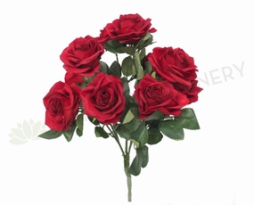 SP0110 Rose Bunch 43cm Deep Red indoor houseplants  