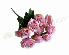 SP0110-S90 Rose Bunch 43cm Pink outdoor greenery  