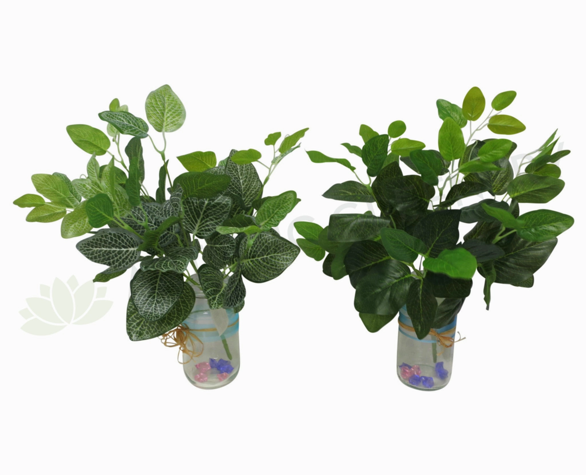 SP0134 Nerve Plant / Fittonia Real Touch 30cm 2 styles indoor plant stand  